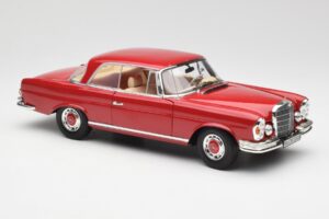 Mercedes 280 SE W108 Rot Norev 1:18 193527 Druckguss — Bild 6 von 8