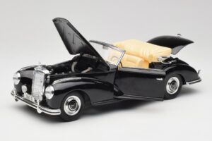 Mercedes 300 S W188 Cabriolet Schwarz Tchibo 1:18 36782 Druckguss — Bild 2 von 8