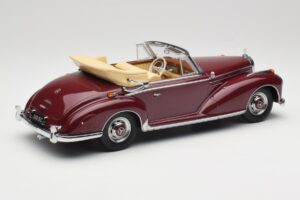 Mercedes 300 SC W188 Cabriolet Dunkelrot KK-Scale 1:18 KKDC180942 Druckguss — Bild 2 von 6