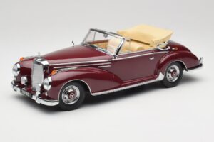 Mercedes 300 SC W188 Cabriolet Dunkelrot KK-Scale 1:18 KKDC180942 Druckguss