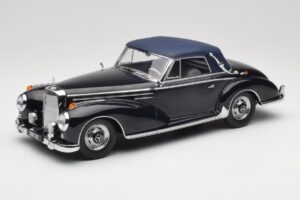 Mercedes 300 SC W188 Cabriolet Softtop Dunkelblau KK-Scale 1:18 KKDC180944 Druckguss