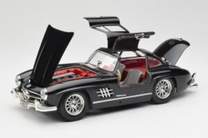 Mercedes 300 SL W198 Schwarz Bburago 1:18 35791 Druckguss — Bild 2 von 8