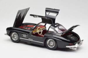 Mercedes 300 SL W198 Schwarz Bburago 1:18 35791 Druckguss — Bild 5 von 8