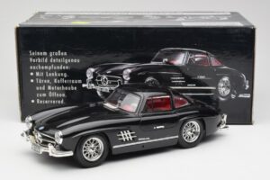 Mercedes 300 SL W198 Schwarz Bburago 1:18 35791 Druckguss — Bild 8 von 8