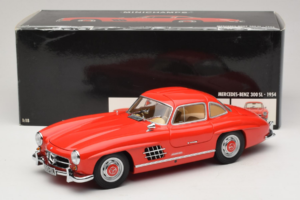 Mercedes 300 SL Gullwing Rot Minichamps 1:18 180039001 Druckguss — Bild 8 von 8