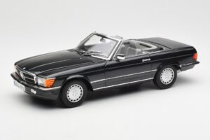 Mercedes 300 SL R107 Schwarz Pearl Händler Edition Norev 1:18 B66040678 Druckguss