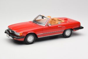 Mercedes 300 SL R107 Rot Norev 1:18 B66040623 Druckguss