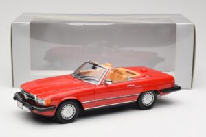 Mercedes 300 SL R107 Rot Norev 1:18 B66040623 Druckguss — Bild 8 von 8