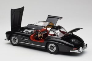 Mercedes 300 SL W198 Schwarz Minichamps 1:18 180039004 Druckguss — Bild 5 von 8
