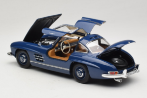 Mercedes 300 SL W198 Blau Norev 1:18 183852 Druckguss — Bild 5 von 8