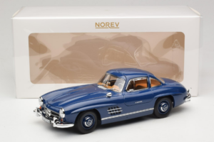 Mercedes 300 SL W198 Blau Norev 1:18 183852 Druckguss — Bild 8 von 8