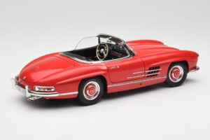 Mercedes 300 SL W198 Roadster Rot Mit Hardtop Minichamps 1:18 180039041 Druckguss — Bild 3 von 8