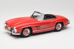Mercedes 300 SL W198 Roadster Rot Mit Hardtop Minichamps 1:18 180039041 Druckguss