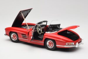 Mercedes 300 SL W198 Roadster Rot Mit Hardtop Minichamps 1:18 180039041 Druckguss — Bild 5 von 8