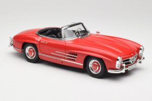 Mercedes 300 SL W198 Roadster Rot Mit Hardtop Minichamps 1:18 180039041 Druckguss — Bild 6 von 8