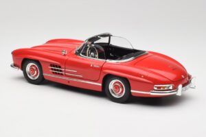 Mercedes 300 SL W198 Roadster Rot Mit Hardtop Minichamps 1:18 180039041 Druckguss — Bild 7 von 8