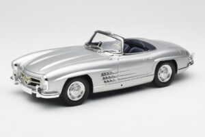 Mercedes 300 SL W198 Roadster Silver Metallic Minichamps 1:18 180039030 Druckguss