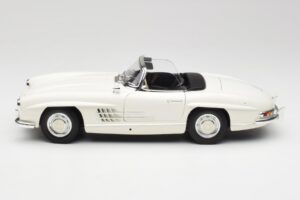 Mercedes 300 SL W198 Roadster Weiß Mit Softtop Minichamps 1:18 180039034 Druckguss — Bild 5 von 9