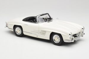 Mercedes 300 SL W198 Roadster Weiß Mit Softtop Minichamps 1:18 180039034 Druckguss — Bild 7 von 9