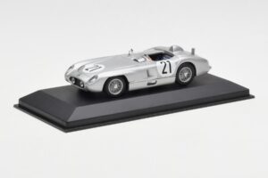 Mercedes 300 SLR #21 K. Kling / A. Simon 24 Hours of Le Mans 1955 Minichamps 1:43 432553021 Druckguss — Bild 2 von 4
