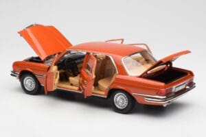 Mercedes 450 SEL 6.9 W116 Orange Metallic Norev 1:18 183459 Druckguss — Bild 5 von 8
