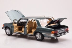 Mercedes 450 SEL 6.9 W116 Petrol Metallic Norev 1:18 183974 Druckguss — Bild 5 von 8