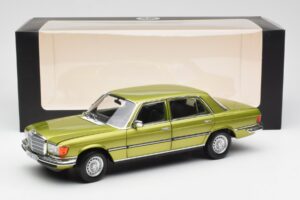 Mercedes 450 SEL W116 Citrus Grün Händler Edition Norev 1:18 B66040683 Druckguss — Bild 8 von 8