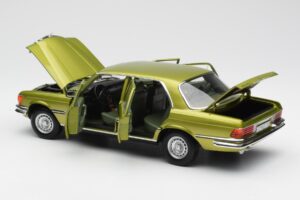 Mercedes 450 SEL W116 Citrus Grün Händler Edition Norev 1:18 B66040683 Druckguss — Bild 5 von 8
