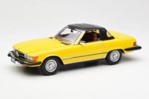 Mercedes 450SL R107 Gelb US Version Norev 1:18 183727 Druckguss — Bild 3 von 9