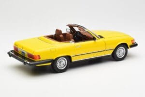 Mercedes 450SL R107 Gelb US Version Norev 1:18 183727 Druckguss — Bild 4 von 9