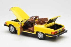 Mercedes 450SL R107 Gelb US Version Norev 1:18 183727 Druckguss — Bild 6 von 9