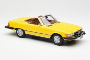 Mercedes 450SL R107 Gelb US Version Norev 1:18 183727 Druckguss — Bild 7 von 9