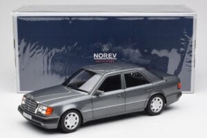 Mercedes 500 E W124 Pearl Grau Norev 1:18 183946 Druckguss — Bild 8 von 8
