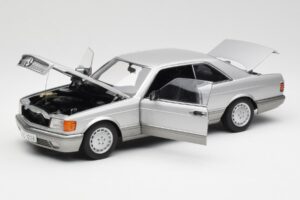 Mercedes 500 SEC C126 Silber AUTOart 1:18 76212 Druckguss — Bild 2 von 8