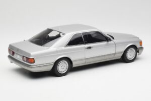 Mercedes 500 SEC C126 Silber AUTOart 1:18 76212 Druckguss — Bild 3 von 8