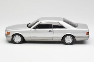 Mercedes 500 SEC C126 Silber AUTOart 1:18 76212 Druckguss — Bild 4 von 8