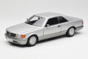 Mercedes 500 SEC C126 Silber AUTOart 1:18 76212 Druckguss
