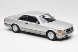Mercedes 500 SEC C126 Silber AUTOart 1:18 76212 Druckguss — Bild 6 von 8