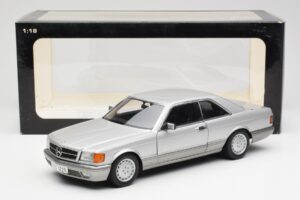 Mercedes 500 SEC C126 Silber AUTOart 1:18 76212 Druckguss — Bild 8 von 8