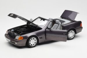 Mercedes 500 SL R129 Bornit Metallic Händler Edition Norev 1:18 B66040655 Druckguss — Bild 3 von 13