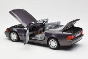 Mercedes 500 SL R129 Bornit Metallic Händler Edition Norev 1:18 B66040655 Druckguss — Bild 10 von 13