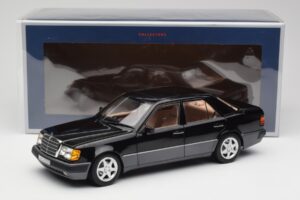 Mercedes 500E W124 Schwarz Limitierte Auflage Norev 1:18 183949 Druckguss — Bild 12 von 12