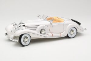 Mercedes 500K Special Roadster Weiß Premiere Edition Maisto 1:18 536055 Druckguss