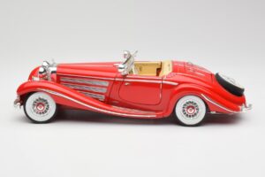 Mercedes 500K Special Roadster Rot Maisto 1:18 56058 Druckguss — Bild 4 von 8