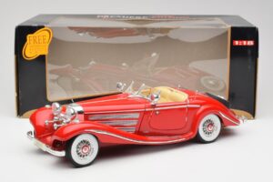 Mercedes 500K Special Roadster Rot Maisto 1:18 56058 Druckguss — Bild 8 von 8