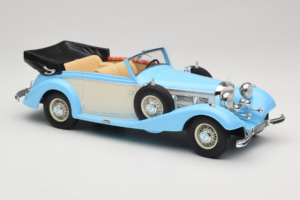 Mercedes 540K Cabriolet Blau Weiß Cult Models 1:18 CML184-2 Druckguss — Bild 4 von 6