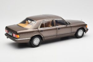 Mercedes 560 SEL W126 Impala Braun Händler Edition Norev 1:18 B66040646 Druckguss — Bild 3 von 8