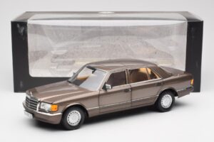 Mercedes 560 SEL W126 Impala Braun Händler Edition Norev 1:18 B66040646 Druckguss — Bild 8 von 8