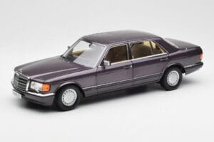 Mercedes 560 SEL W126 Lila Metallic Norev 1:18 183544 Druckguss