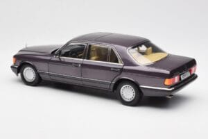 Mercedes 560 SEL W126 Lila Metallic Norev 1:18 183544 Druckguss — Bild 7 von 8